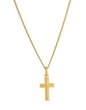 Top Gold silver kors guldpläterad 5256761500