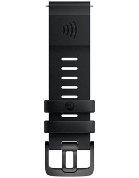 Polar betalarmband 22 mm svart