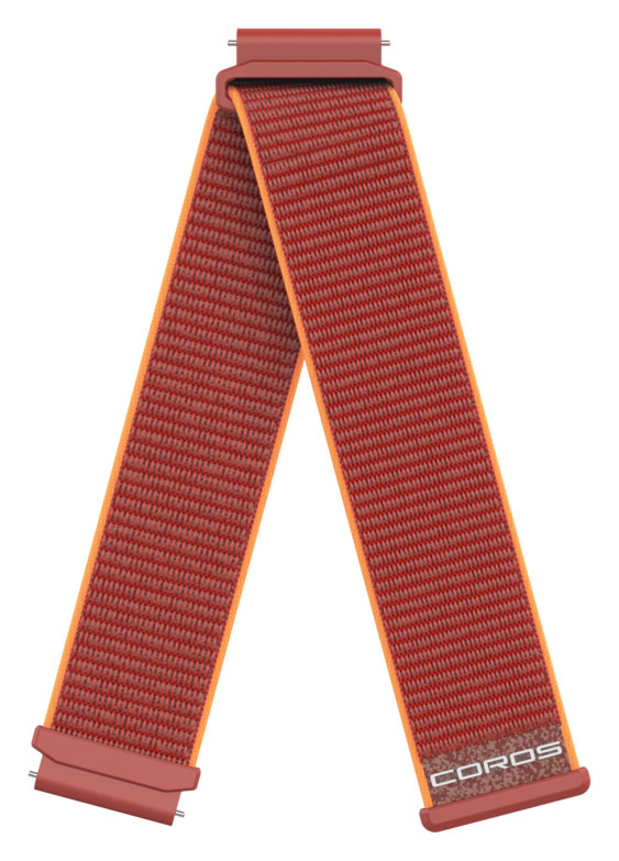 COROS APEX 2 nylonarmband orange 20 mm WAPX2-WB-COR-N