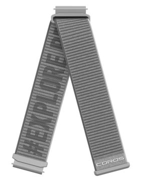 COROS APEX 2 Pro nylonarmband grå 22 mm WAPX2P-WB-GRY-N