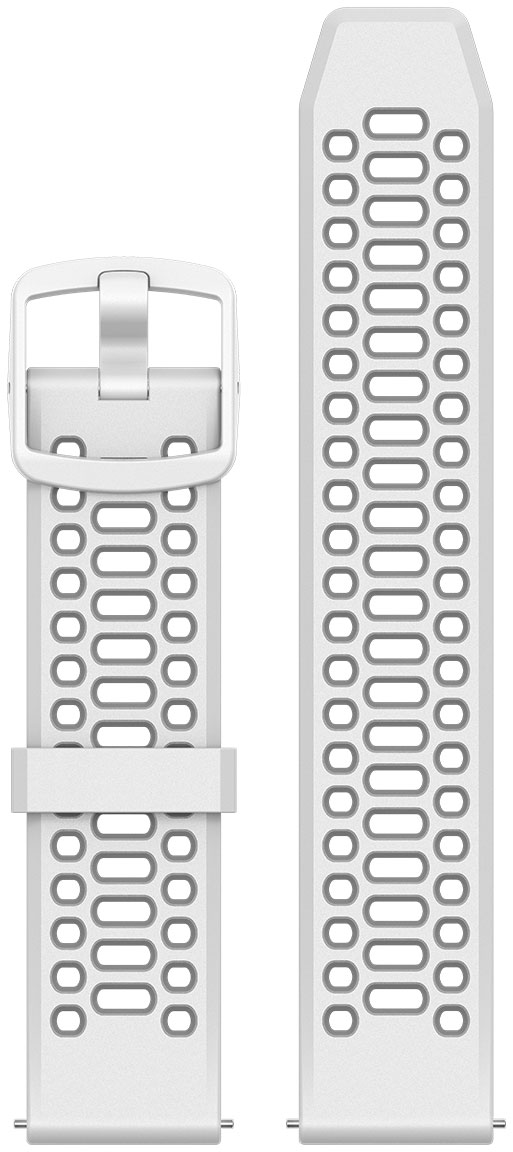 COROS PACE 2 / APEX 42 mm silikonarmband vit WPACE2-WB-WHT