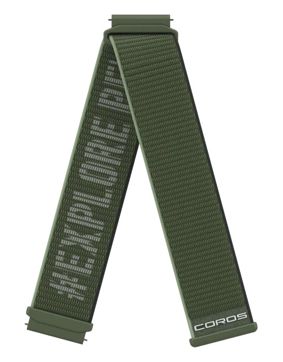 COROS APEX 2 Pro nylonarmband grön 22 mm WAPX2P-WB-GRN-N