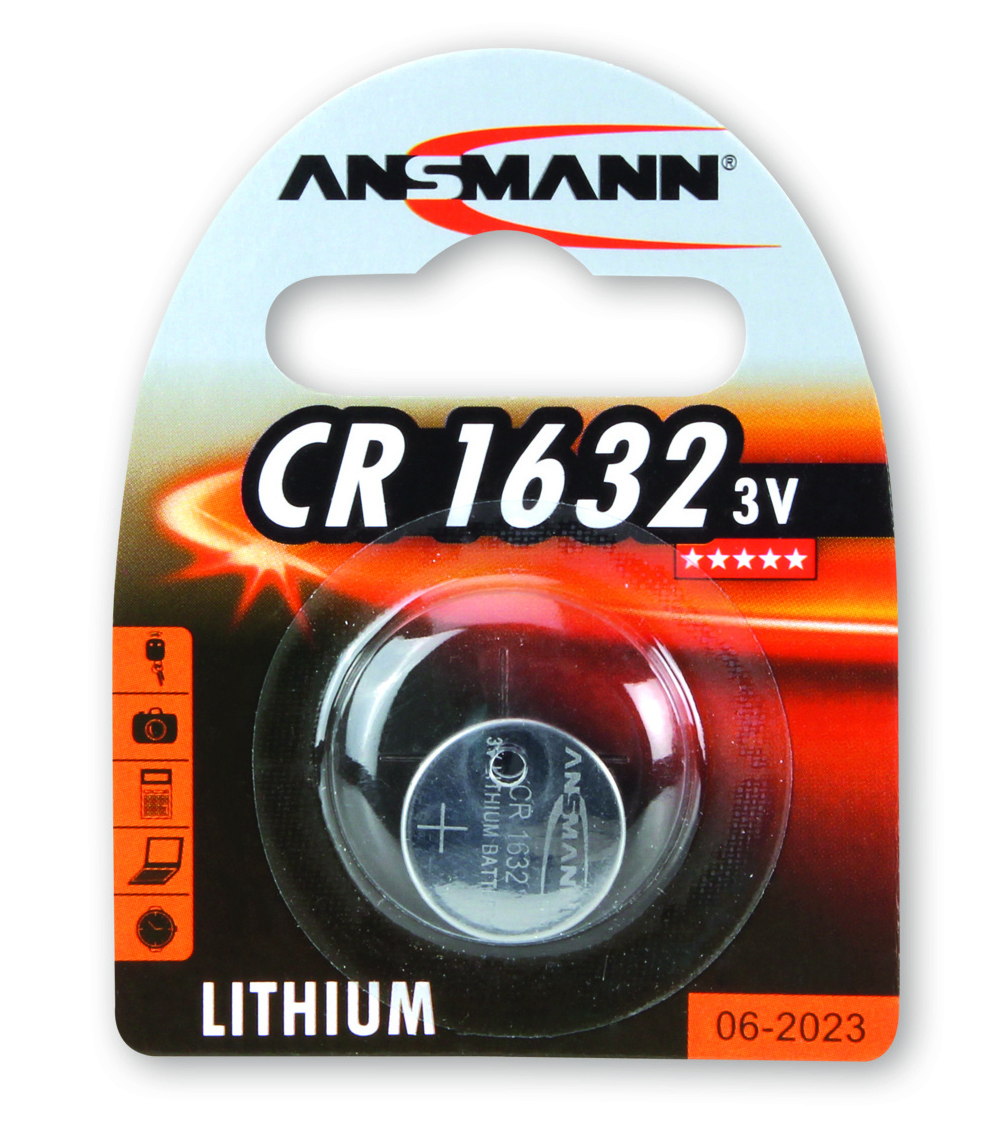 Ansmann litiumbatteri CR1632 3V
