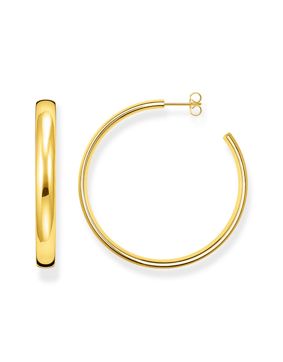 Thomas Sabo Large chunky hoop 18k guldpläterade kreoler CR641-413-39