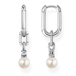 Thomas Sabo örhängen links and pearls silver CR669-167-14 main product photo