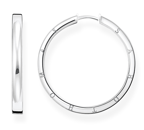 Thomas Sabo large silver örhängen CR686-001-21