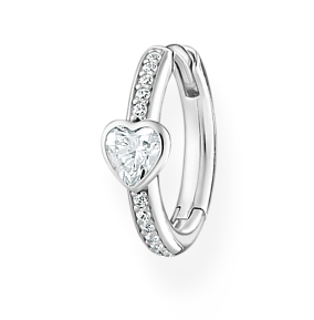 Thomas Sabo silver heart örhänge CR692-051-14