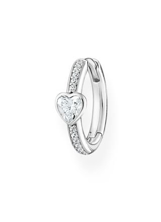 Thomas Sabo silver heart örhänge CR692-051-14