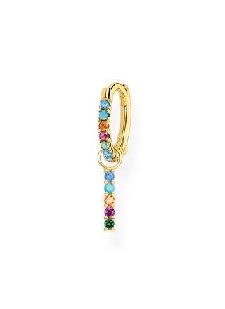 Thomas Sabo coloured stones gold örhänge CR703-488-7