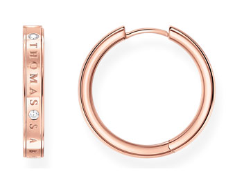 Thomas Sabo Sparkling circles rose örhängen CR715-416-14