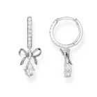 Thomas Sabo True Romance silver bow rosettörhängen CR749-643-14