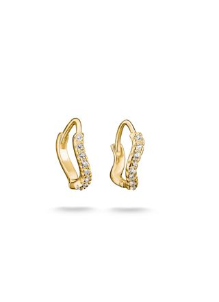 Thomas Sabo Classic förgyllda örhängen CR775-M01-14
