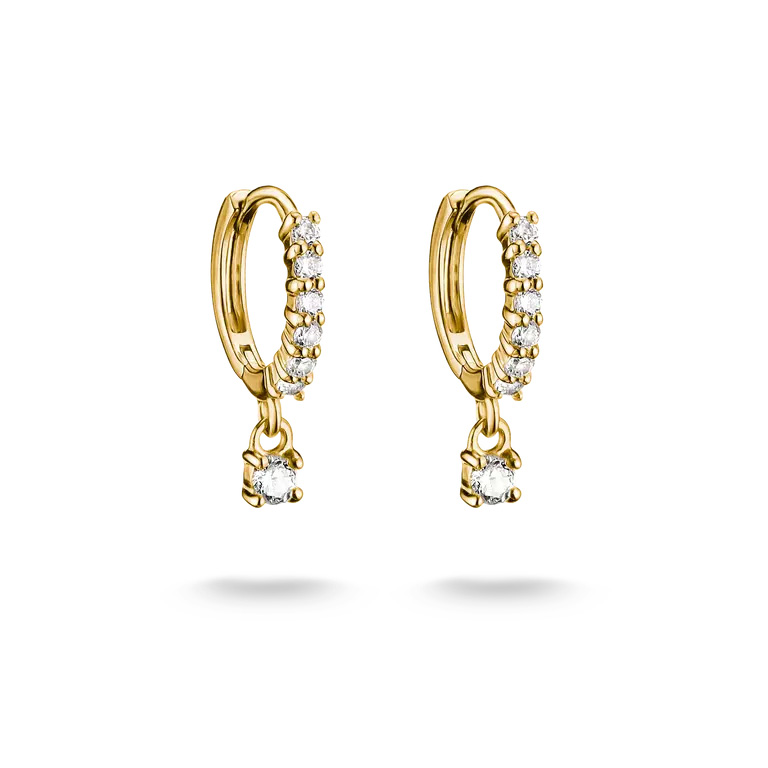 Thomas Sabo Classic förgyllda örhängen CR781-M01-14