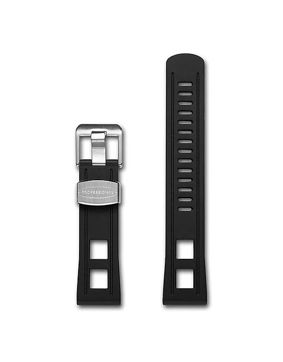 Crafter Blue CB01 Universal Strap Black gummiarmband 22 mm