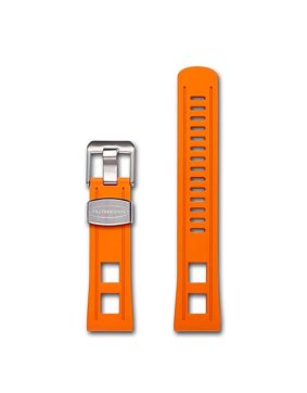 Crafter Blue CB01 Universal Strap Orange gummiarmband 22 mm
