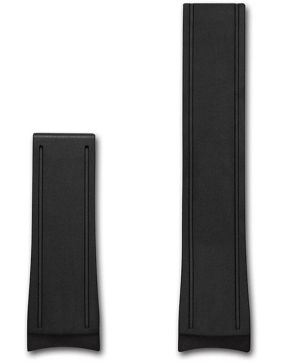 Crafter Blue CB03 Black gummiarmband till Seiko Marinemaster MM300