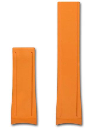 Crafter Blue CB03 Orange gummiarmband till Seiko Marinemaster MM300