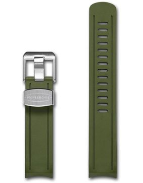 Crafter Blue CB02 Green gummiarmband till Seiko Sumo