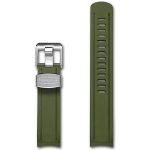 Crafter Blue CB02 Green gummiarmband till Seiko Sumo main product photo