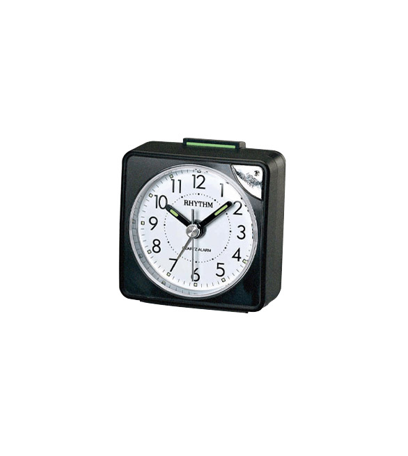 Rhythm väckarklocka svart CRE211-NR02