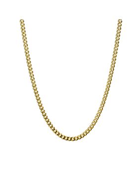 Madoww Unisex Cuban Chain förgylld halskedja 55 cm