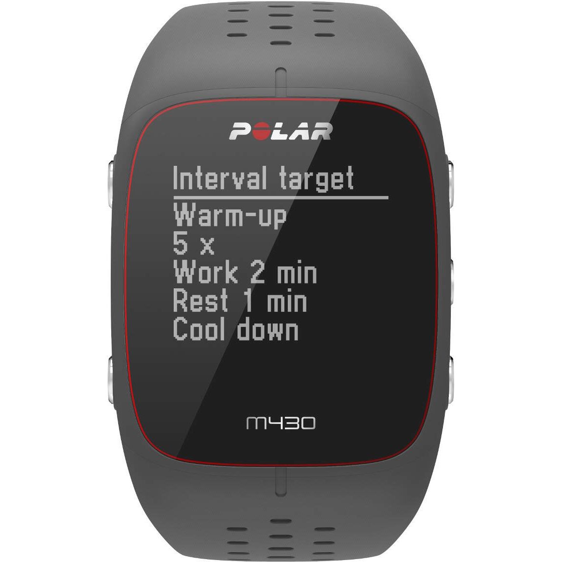 polar m430 grey