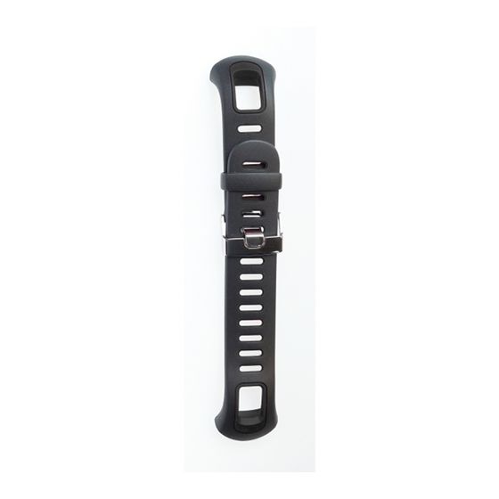 Suunto X6HR / t6d armband, svart elastomer