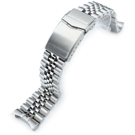 MiLTAT Super-J Louis Brushed stålarmband till Seiko SKX SS221820B020 -  klockmagasinet.com
