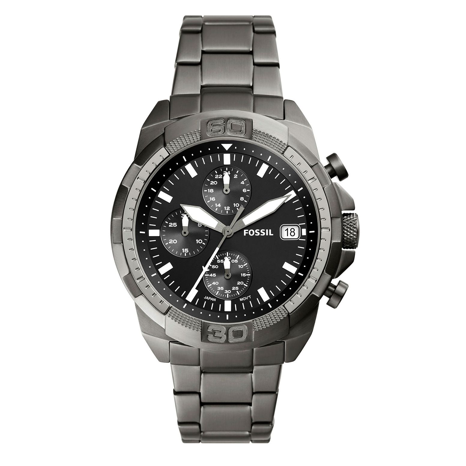 Fossil FS5852 Bronson Rök Kronograf 
