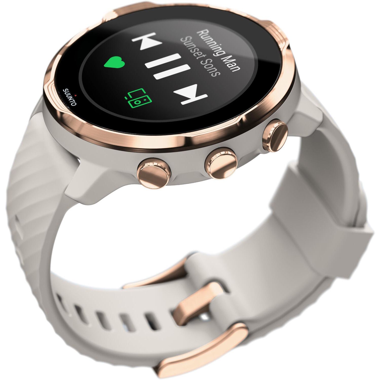 suunto rose gold watch