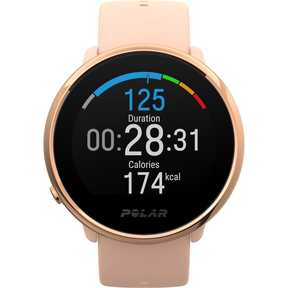 polar ignite rose gold