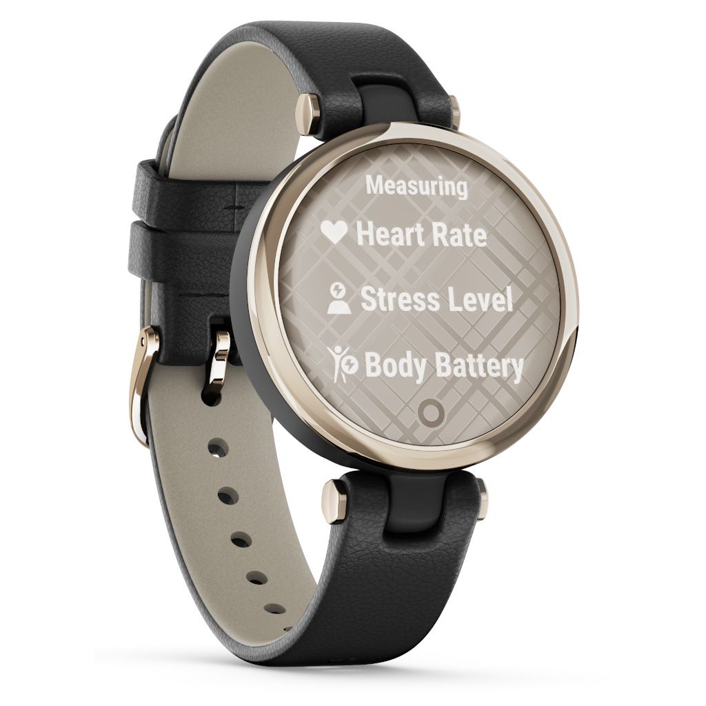 Garmin Lily Classic Cream Gold-Black 010-02384-B1 - klockmagasinet.com