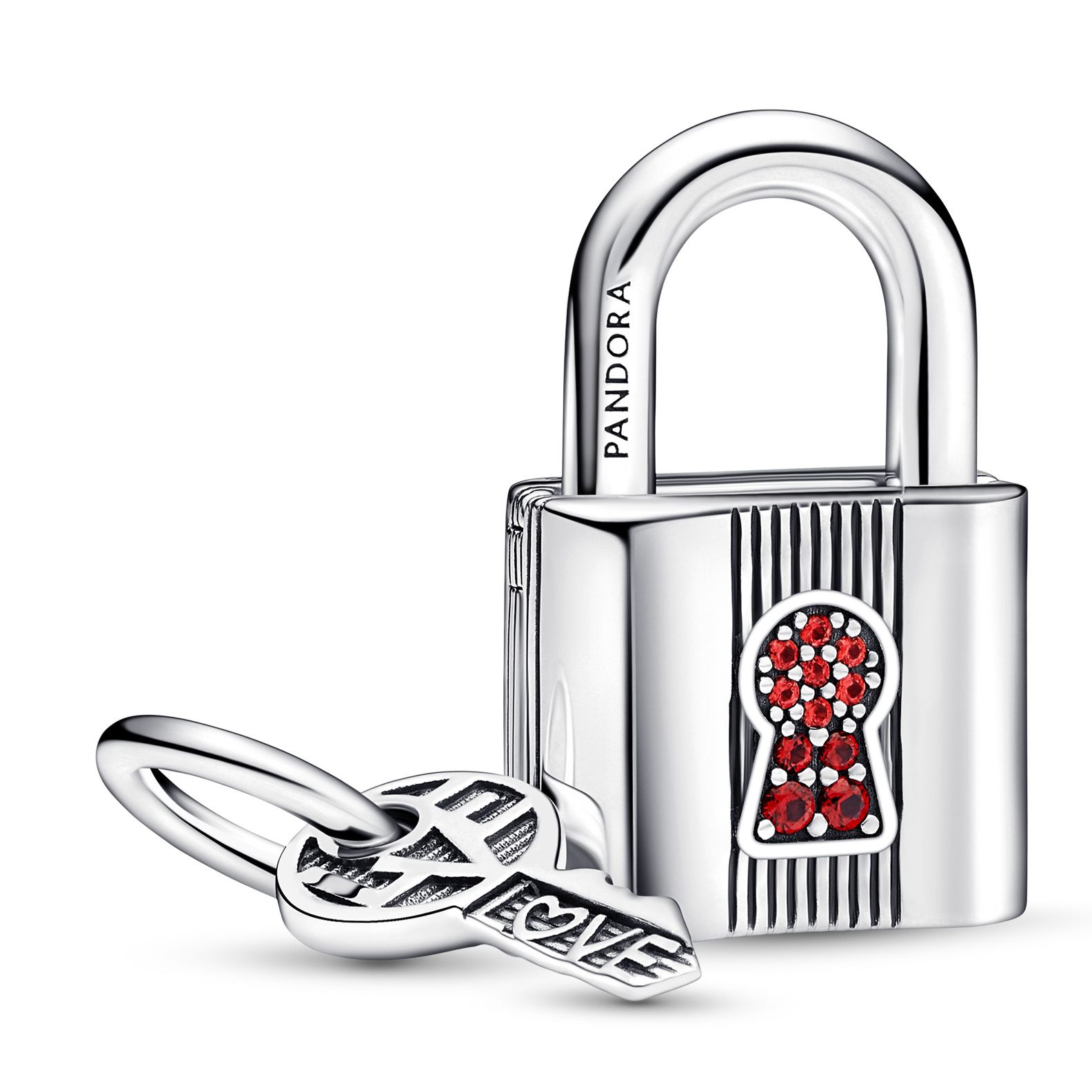 Pandora Moments Padlock and Key berlock 790088C02
