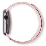 Decoded Traction Strap Lite Silver Pink armband 38/40/41 mm för Apple Watch D20AWS40TSL1RSP