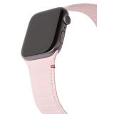 Decoded Traction Strap Lite Silver Pink armband 38/40/41 mm för Apple Watch D20AWS40TSL1RSP