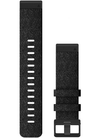 Garmin Quickfit 22mm svart nylonarmband 010-12863-07