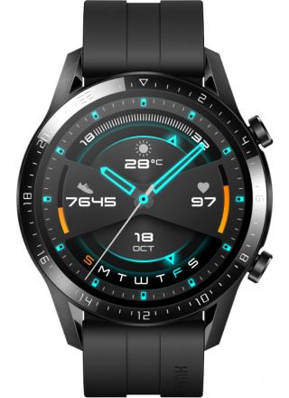 Huawei Watch GT2 (46mm) svart sport armband smartklocka 55024474