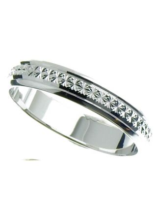 Diamant-cut ring 14k guld 4mm VKTL