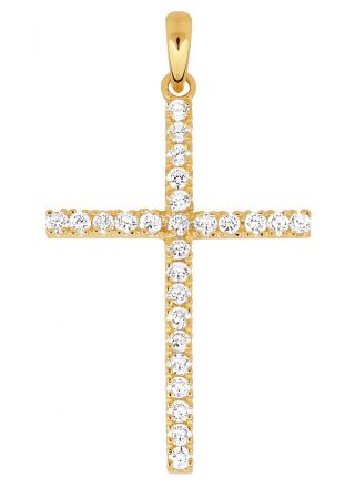 Lykka Crosses Hängsmycke Kors i guld