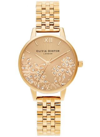 Olivia Burton Bejewelled Lace Gold Bracelet OB16MV105