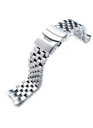 MiLTAT Super-J Louis Brushed stålarmband till Seiko SKX SS221820B020 -  klockmagasinet.com