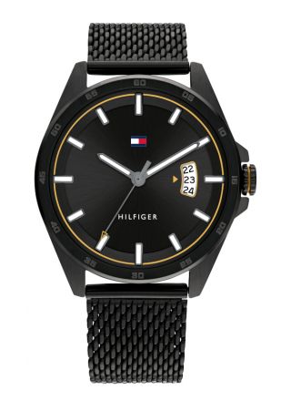 Tommy Hilfiger CARTER ionic plated black steel 1791913