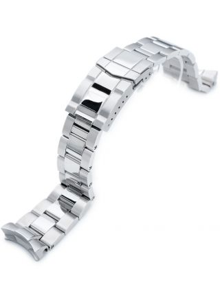 MiLTAT Super-J Louis Brushed stålarmband till Seiko SKX SS221820B020 -  klockmagasinet.com