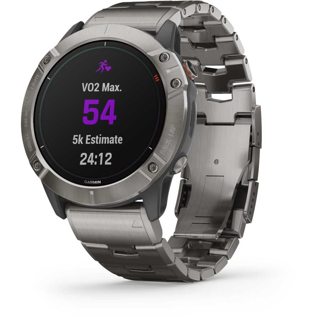 garmin fenix 6x pro solar titanium