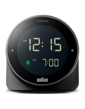 Braun digital väckarklocka svart BC24B