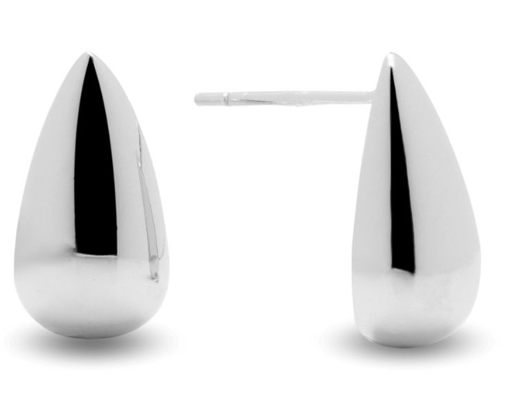 Sparv Dusk drop silverfärgade örhängen 1820201