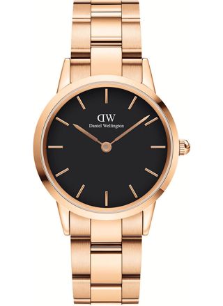 Daniel Wellington Iconic Link 32 Rose Gold Black DW00100212