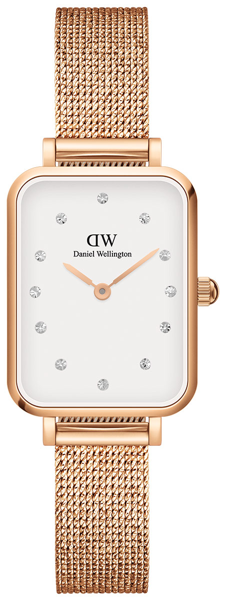 Daniel Wellington Quadro Pressed Melrose Lumine Rose Gold White DW00100527