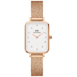 Daniel Wellington Quadro Pressed Melrose Lumine Rose Gold White DW00100527 main product photo