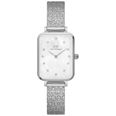 Daniel Wellington Quadro Pressed Piano Lumine Silver MOP White DW00100580